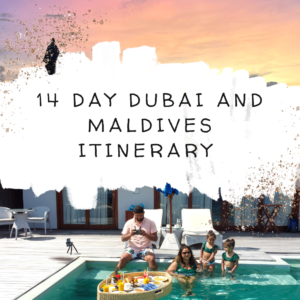 How to travel to Dubai and Maldives with kids